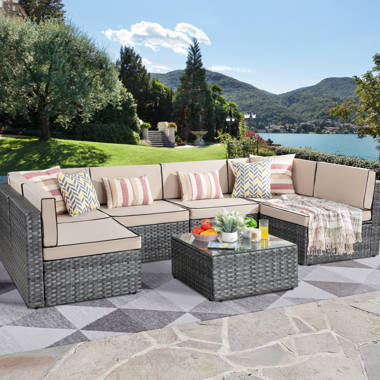 Arlington 4 discount piece rattan sofa